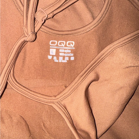 3 NWOT Women's Bodysuit Cami Tank Tops in Brown, Black & Cream OQQ size large - Picture 7 of 9